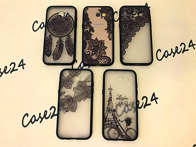 TPU чохол накладка Graphic для Samsung Galaxy A3 2017 Duos SM-A320 (5 різновидів)