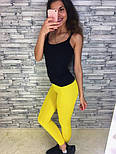 Жіночі класичні трикотажні лосини (6 кольорів), фото 2
