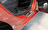 Накладки на пороги Hyundai i10 (накладки порог Хендай I10), фото 3