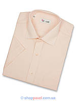 Чоловіча класична сорочка De Luxe 38-46 к/р 209K рожевого кольору