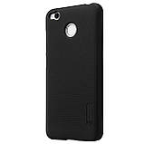 Nillkin Xiaomi Redmi 4X Super Frosted Shield Black Чохол Накладка Бампер, фото 6