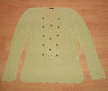 Пуловер в'язаний літній р. 52-54, фото 3