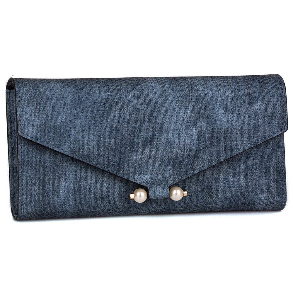 Жіночий гаманець 1559 dark blue
