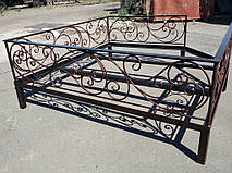 Кованый диван-чайхана 2