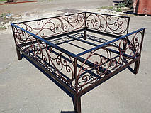 Кованый диван-чайхана 6