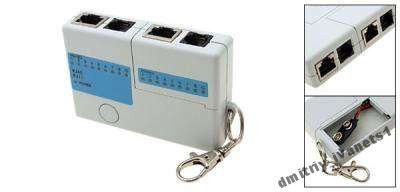 Тестер крученої пари RJ45, RJ11, фото 1
