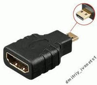 HDMI (F) - mini HDMI переходник конвертер