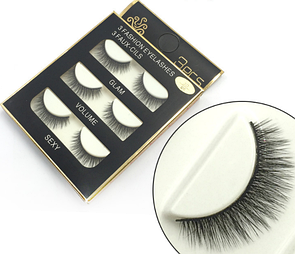 Вії накладні Fashion 3D-06 (3 пари)