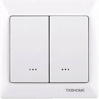 Димер двоклавішний TKB Home Z-Wave Plus TKBETZ55-D