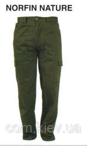 Штани для рибалки Norfin Green Nature, бавовна 64100