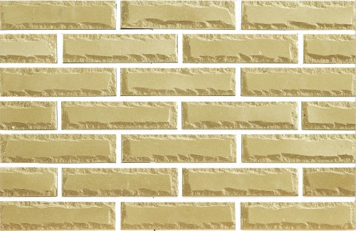 Облицовочный кирпич LAND BRICK "Крымский" желтый 250х110х65 мм