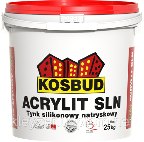 Силиконовая штукатурка ACRYLIT-SLN