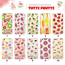 Ультратонкий прозорий чохол з малюнком для Xiaomi Redmi 4A (80 дизайнів)