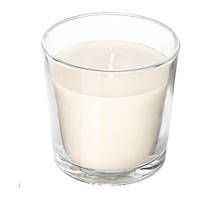 Ароматическая свеча в стакане IKEA SINNLIG 7.5 см ваниль 603.373.98 203.373.98