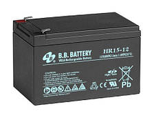 Акумуляторна батарея B. B. Battery HR 15-12 (12V, 15 Ah)