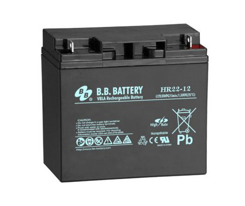 Аккумуляторная батарея B.B. Battery HR 22-12 (12V, 22 Ah) - фото 1 - id-p544194857