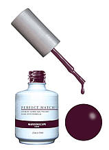 Гель-лак Lechat Perfect Match 132 MAROONSCAPE - марсала, 15 мл