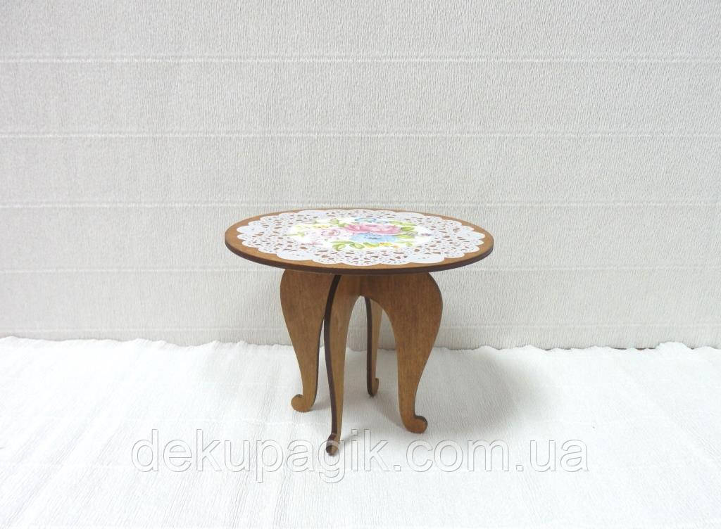 Заготівля Лялькова меблі круглий Стіл, фото 1