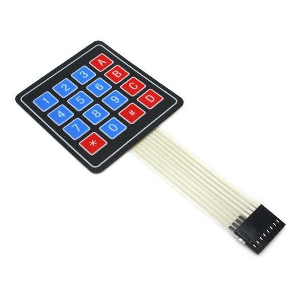 Матрична клавіатура 4х4 Arduino
