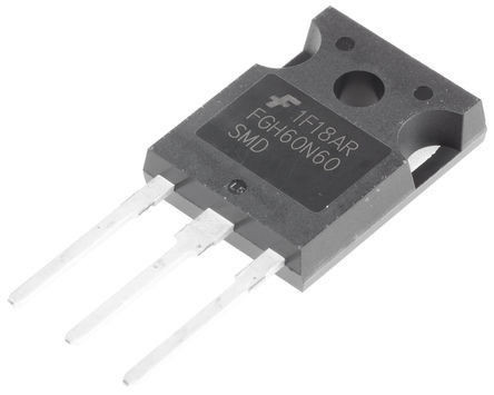 Транзистор FGH60N60SMD, IGBT, Field Stop, 600В, 60А, TO-247