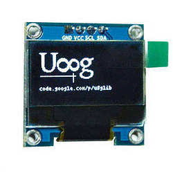 OLED LCD ЖК дисплей/экран 0,96" 2,7х2,8см 128x64