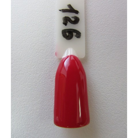 Гель-лак Nice for you No126 теракотово-бордовий 8,5 мл