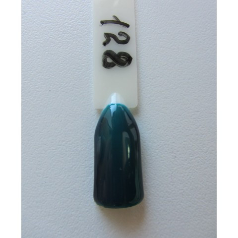Гель-лак Nice for you No128 смарагдовий 8,5 мл