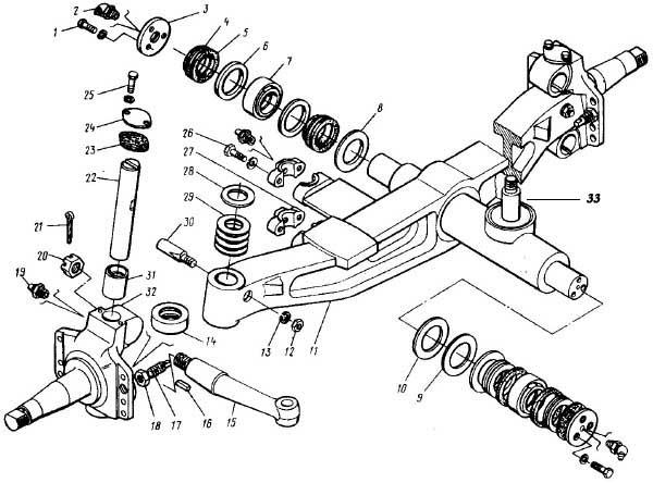 Кулак поворотний лівий 4014-3001013-02