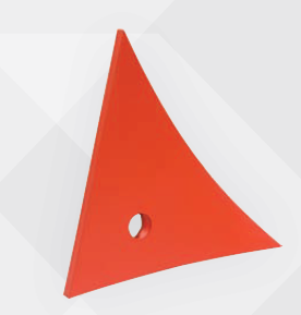 Елемент грудей відвала Fraugge 5040-063240