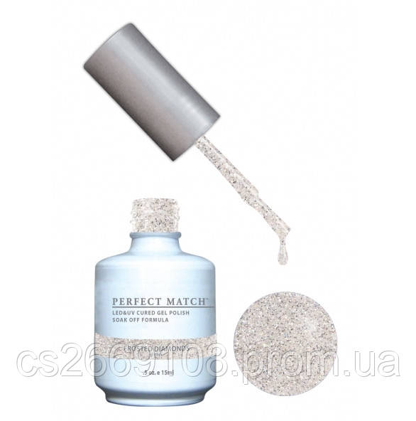 Гель-лак Lechat Perfect Match 163 Frosted Diamonds 15 мл