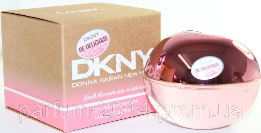 Жіночий парфум донна каран бі делішес фреш блоссом інтенс DKNY Be Delicious Fresh Blossom Eau De Intense (ліц), фото 2