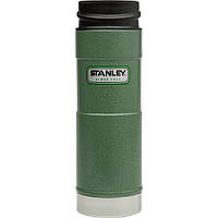 Термостакан, термокухоль STANLEY Classic Mug 0.47 L 1-Hand темно-зелений 10-01394-013
