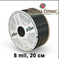 Крапельна стрічка Siplast i-tape, 8 mil крок бухті 2300 м., фото 2