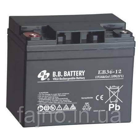 Акумуляторна батарея B. B. Battery EB 36-12 (12V, 36 Ah)