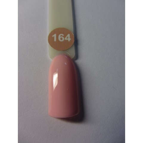 Гель-лак Nice for you No164 ніжно-рожевий, напівпрозорий 8,5 мл