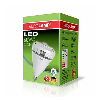 LED Лампа EUROLAMP 60W E40 6500K (глазок)