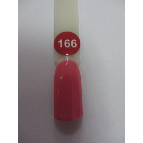 Гель-лак Nice for you No166 персиково-рожевий, ніжний 8,5 мл