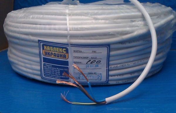 Кабель ПВС 4*1,0 Каблекс Одеса