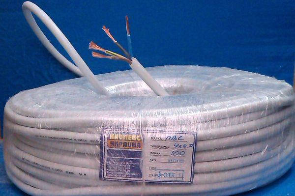 Кабель ПВС 4*4 Каблекс Одеса, фото 1