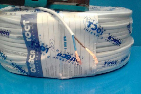 Кабель ШВВП 2*2,5 Одеса-гост економ