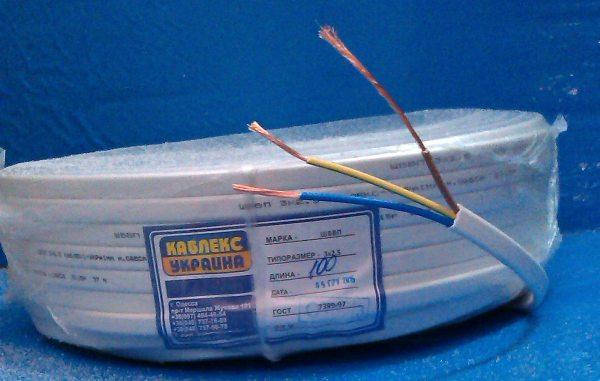 Кабель ШВВП 3*2,5 Каблекс Одеса, фото 1