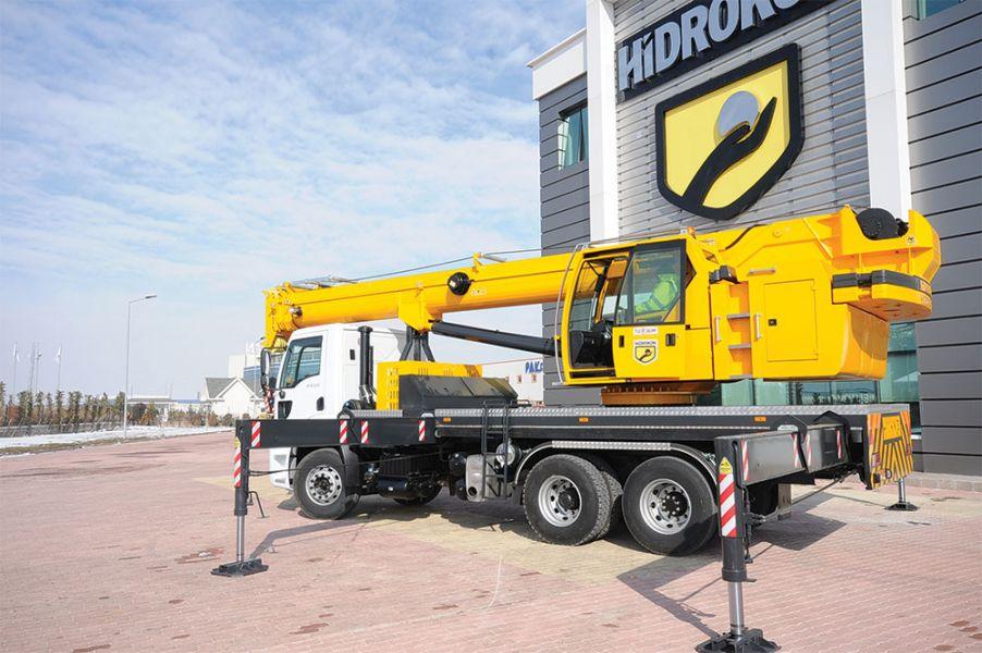 Телескопічний гідравлічний автокран Hidrokon HK 60 22 T2