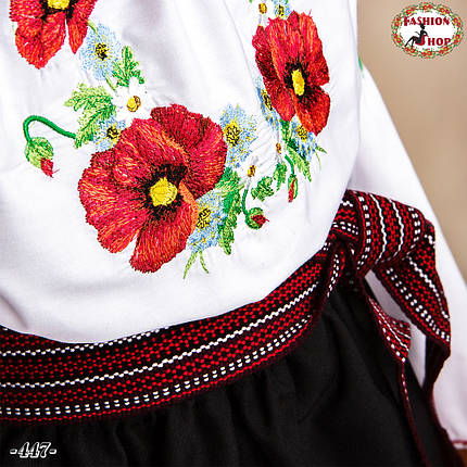 Дитячий вишитий національний костюм Іринка (5-6 років), фото 2