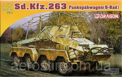 Sd.Kfz.263 Funkspahwagen [8-Rad] 1/72 DRAGON 7444, фото 1