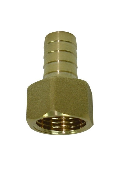 Латунний Штуцер 10 мм , з внутрішньою різьбою 1/2 під шланг 8,9,10 мм, фото 1