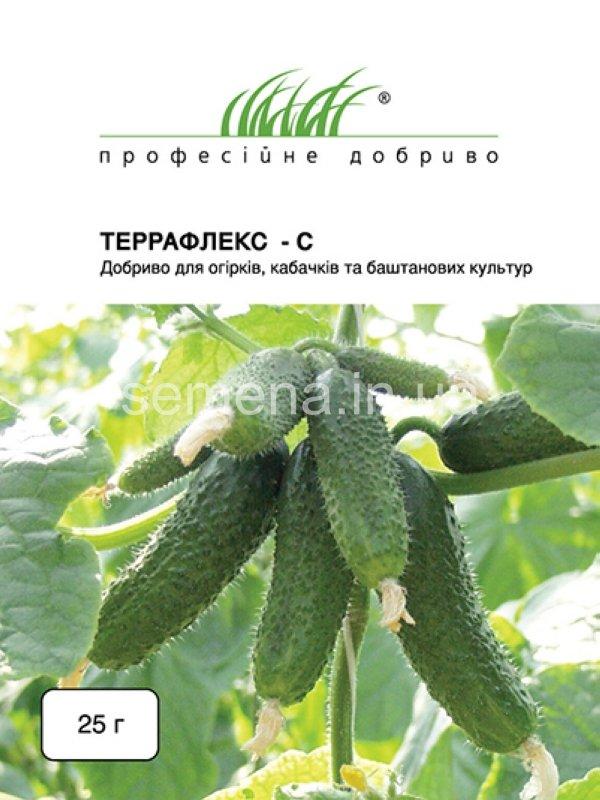 Террафлекс - С Удобрение для огурцов, кабачков и бахчевых культур 25 г, фото 1