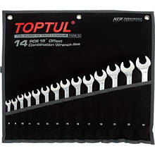 Набор ключей комбинированных 14 шт. 8-24 "Dynamic" Toptul GPAQ1402 (Тайвань)