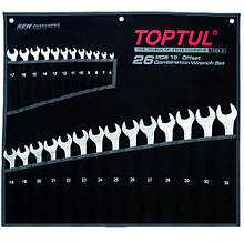 Набор ключей комбинированных 26 шт. 6-32 "Hi-Performance" Toptul GPAX2601 (Тайвань)