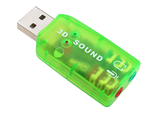 USB звукова карта для ноутбука чи ПК