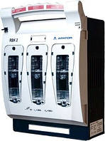 Рубильник RBK 100A, 160А, 250А, 400А, 630А Горизонтальний блок рубильник